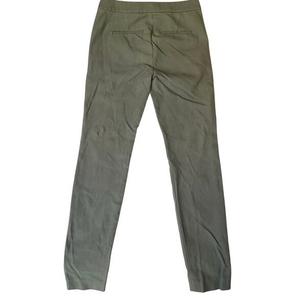 J.Crew Women Dress Pants Ryder  size 0 US Gray Mid Rise Slim Leg - Picture 8 of 9